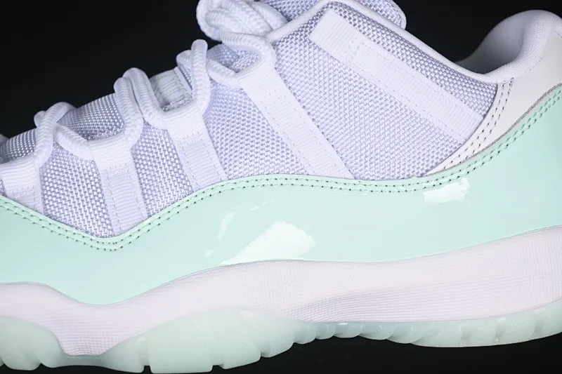 All categories Air Jordan Jordan series basketball shoes Air Jordan 11 F version Air Jordan 11 Low "Lgloo" AJ11 Joe 11 mint green AH7860-103